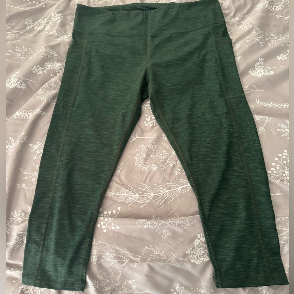 Constantly Varied Gear Heather Green Leggings